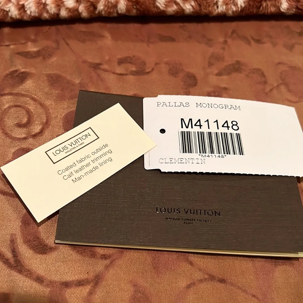 LOUIS VUITTON PALLAS MM - Used One Time - Picture 12 of 17